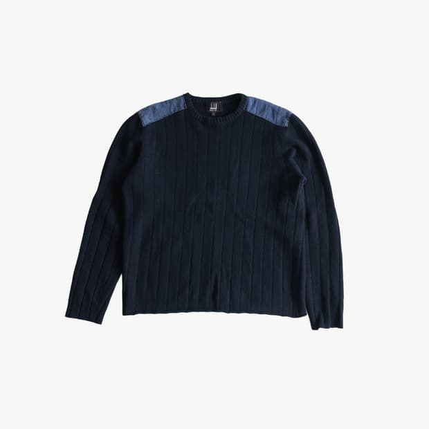 던힐 스웨이드 이태리 니트