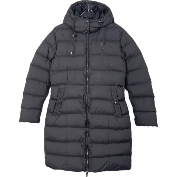 [S] 폴로 랄프로렌 여성 자수로고 다운 롱 패딩