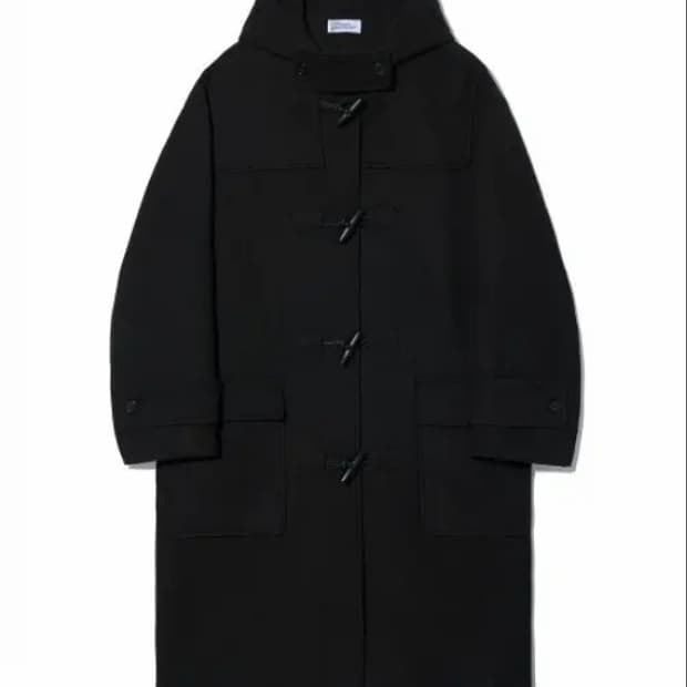라퍼지스토어 울리치 오버핏 롱 더플 코트  