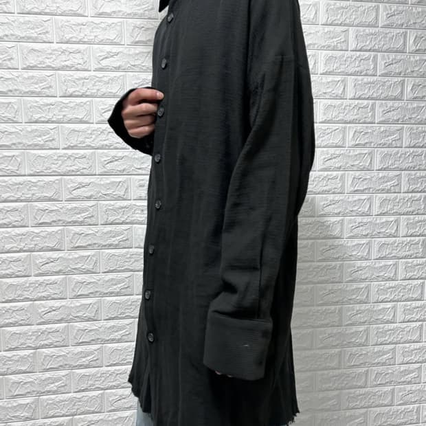 ByThe R Long Rough Out Shirt