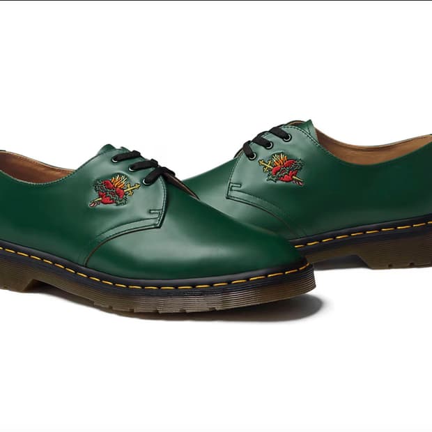Dr.martens x Supreme Sacred Heart Green
