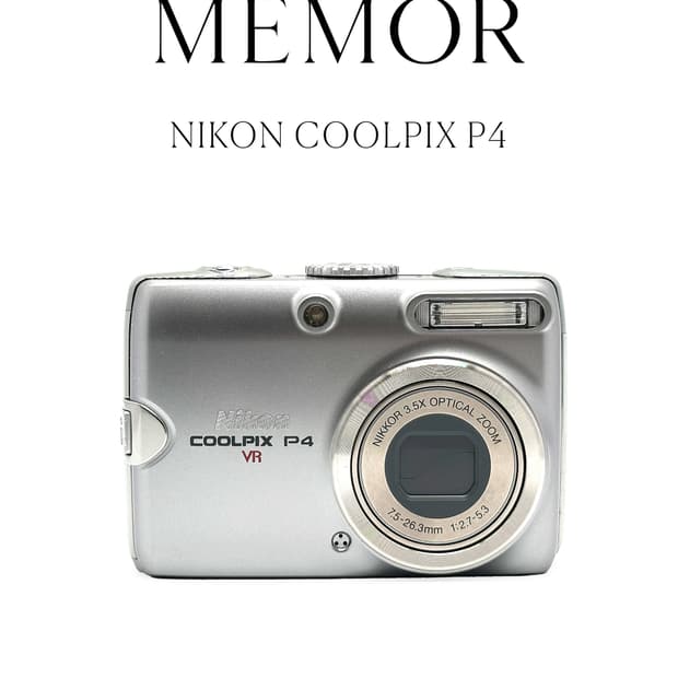 희귀매물/연예인,유튜버 사용모델♥️NIKON COOLPIX P4 니콘디카
