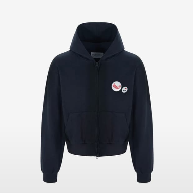 맨허튼프로젝트 후드집업 네이비