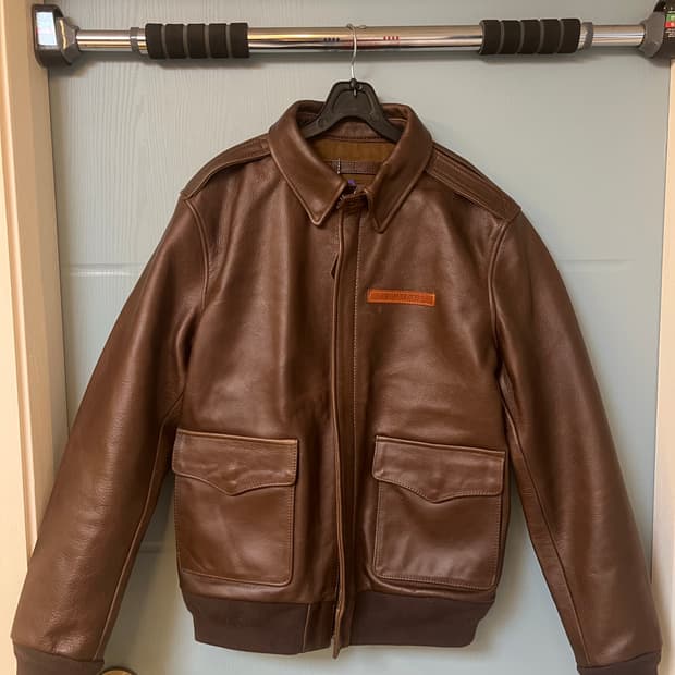 대탈주 복각 A-2 가죽자켓