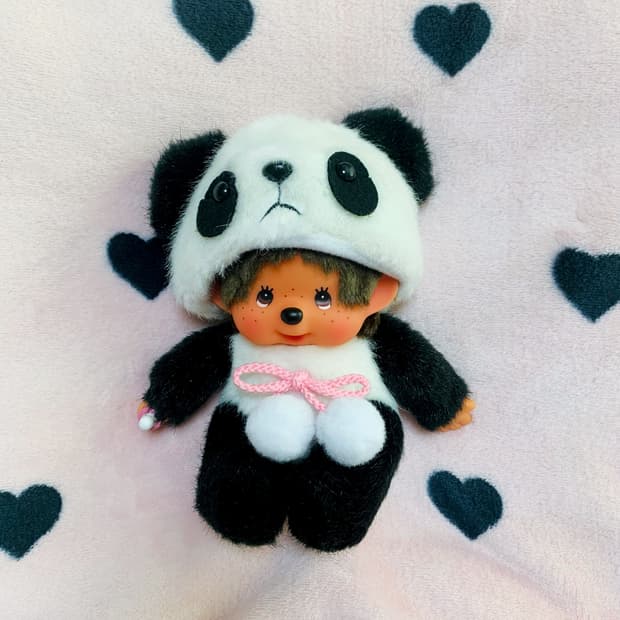 몬치치 애니멀 팬더 인형