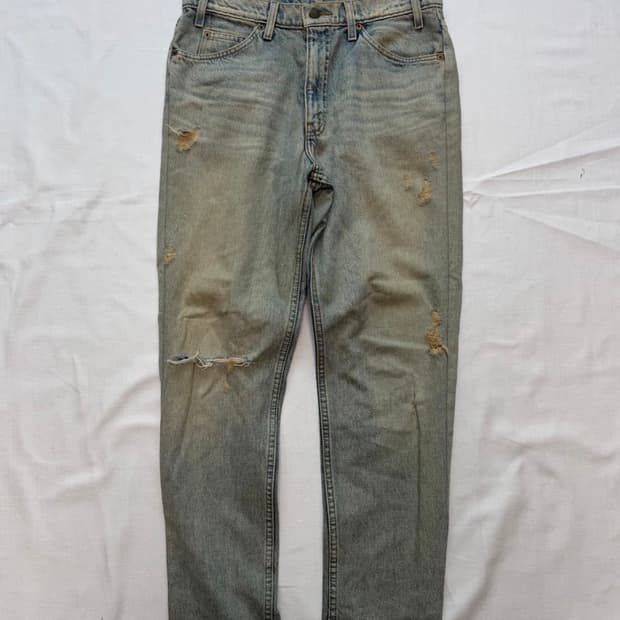 브라질 생산 오렌지탭 리바이스 550 33X32