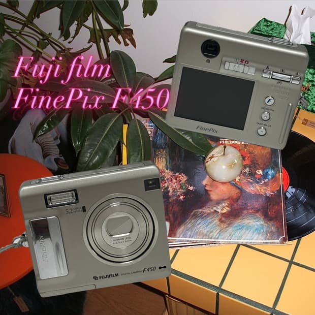 🍎후지필름 파인픽스 F450 디지털 카메라 빈티지 디카 (작례0)