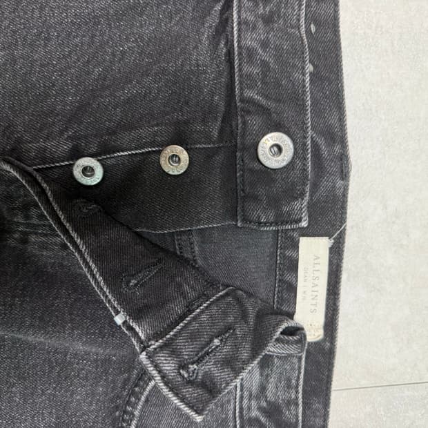 AllSaints Dean 블랙 데님 31사이즈