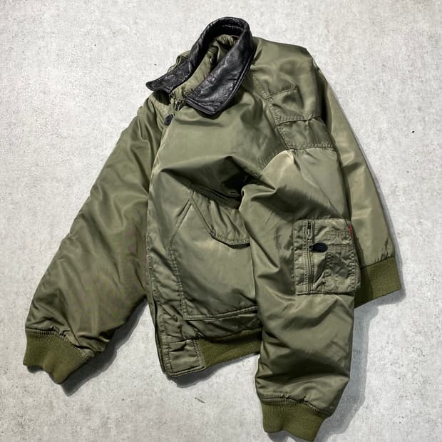 [L] Blue Cap 밀리터리 CWU-45P 플라이트 자켓