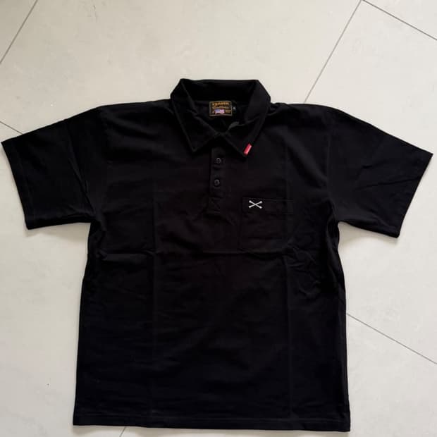 nvps-809 cross bone polo tee # E El