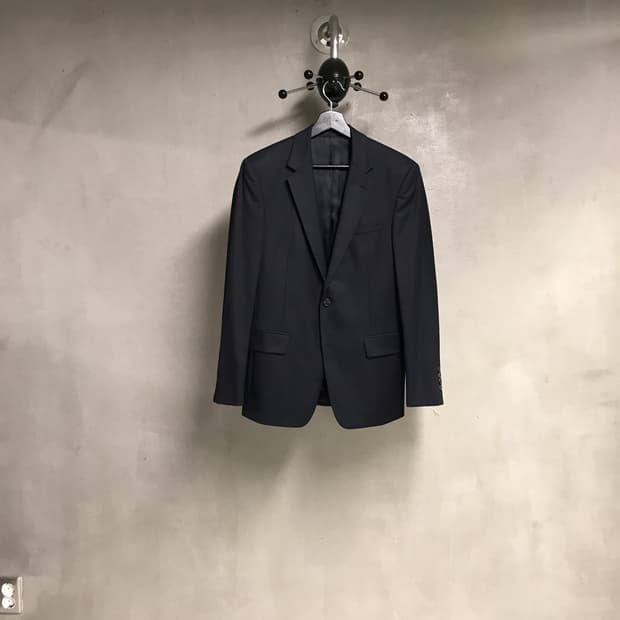 프라다 네이비 블레이저 46R