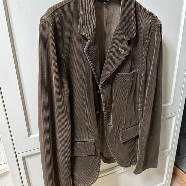 꼼데가르송 옴므 플러스 코듀로이 블레이저 M