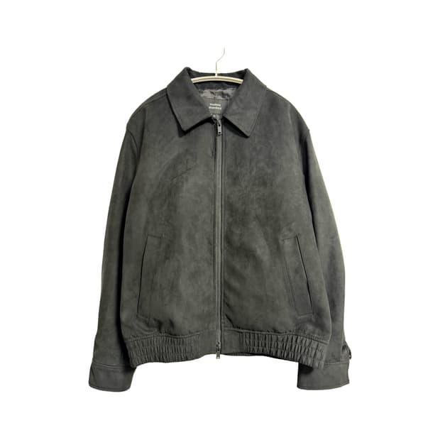 무신사 스탠다드 스웨이드 터치 집업 자켓