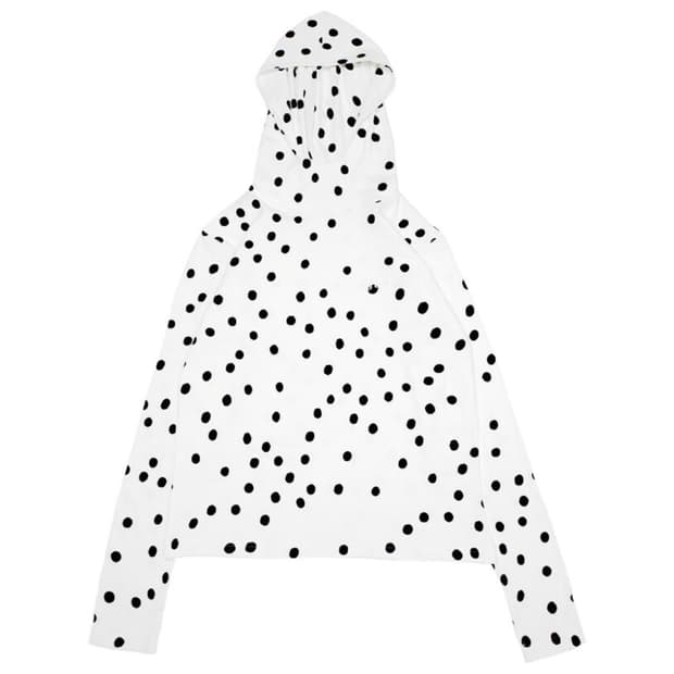 Afternude 애프터누드 에프터누드 도트 후드티 후디