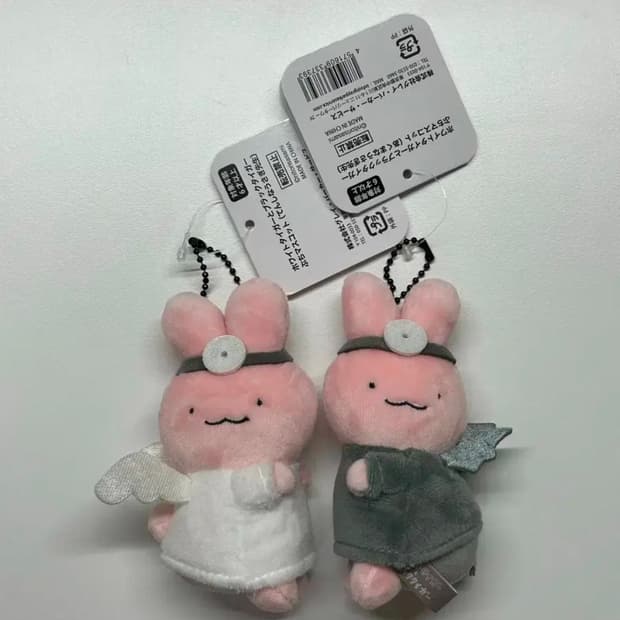의사토끼 인형세트