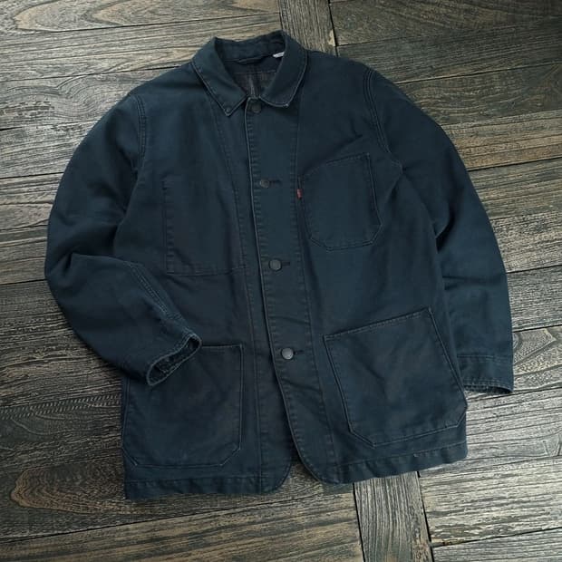 [리바이스] 빈티지 워크 자켓 네이비 M18540