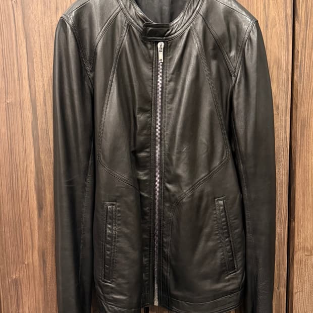 릭오웬스 가죽자켓