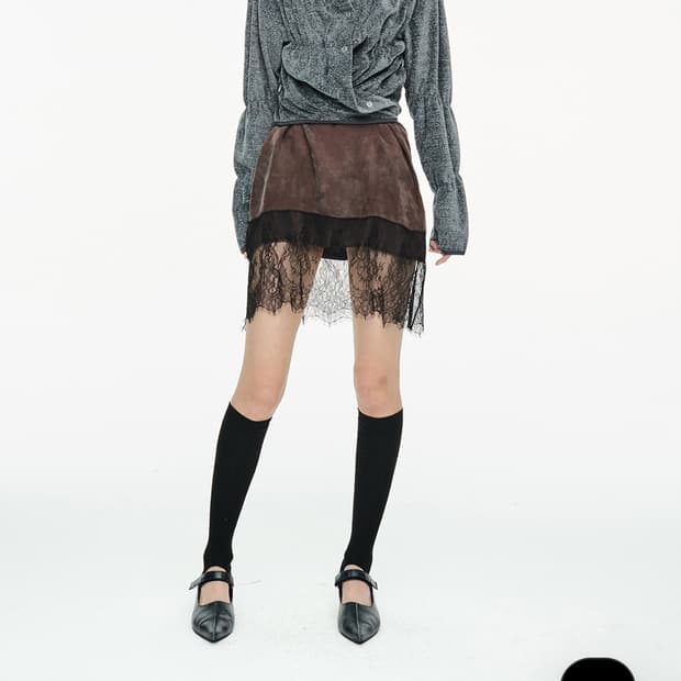 Cerric 세릭 Fluffy Wrap Hood Cardigan