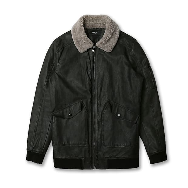 빠니깔레 [Panicale] 이태리 빈티지 페이크 레더 자켓