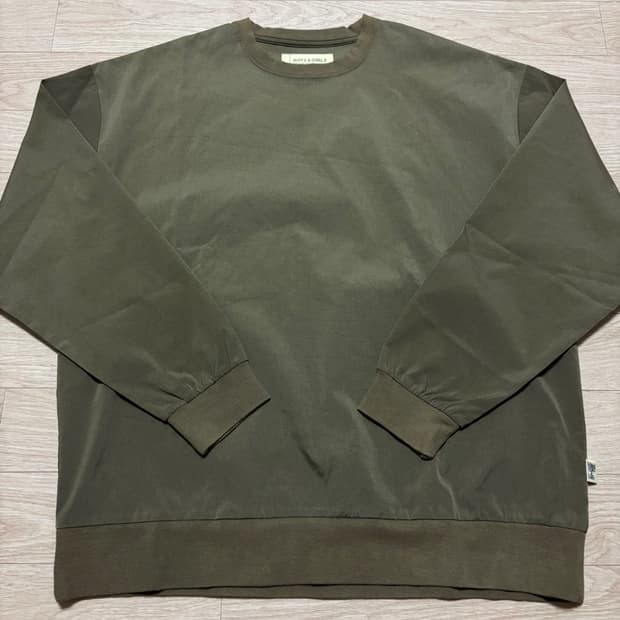 SSZ 17ss 샤카 크루넥 올리브 L