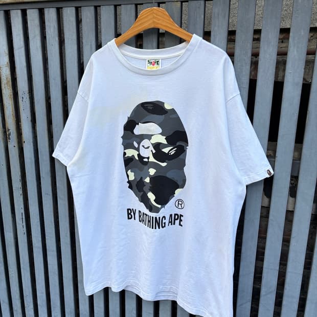 Bape 베이프 시티 카모 바이 베이싱 에이프 반팔 티셔츠 