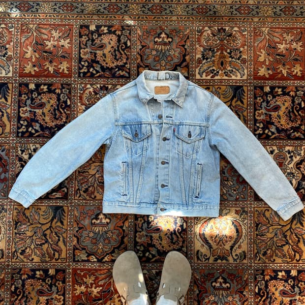 🌊90s USA Levis  70506 3rd trucker