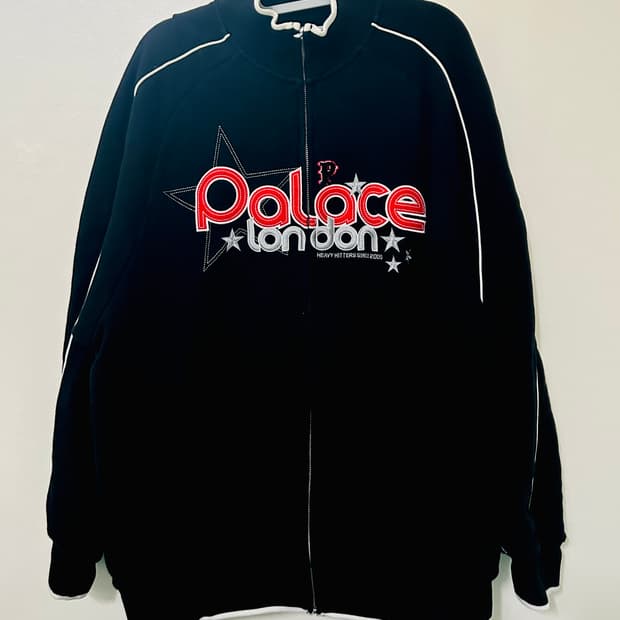 Palace Grimey Zip Funnel Black - 23FW