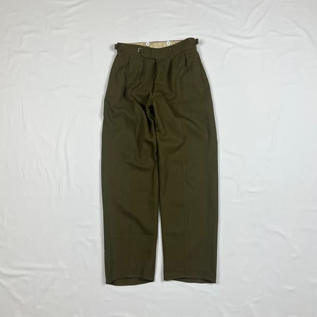 60’s british army 구루카 no.2 드레스 팬츠 바지