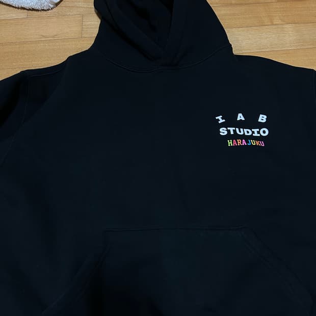 아이앱 블랙 후드