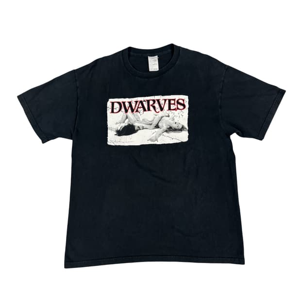 빈티지 2000s Dwarves 드워브스 밴드 티셔츠 SuB Pop