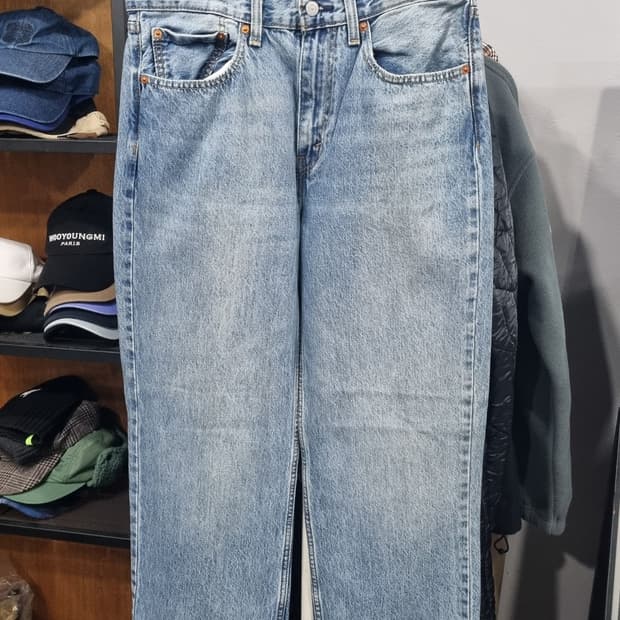 (LEVI'S 565) 루즈 스트레이트진 32 (허리단면42,기장105)
