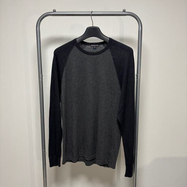 3) 제임스펄스 james perse 코튼&캐시미어 나그랑 니트