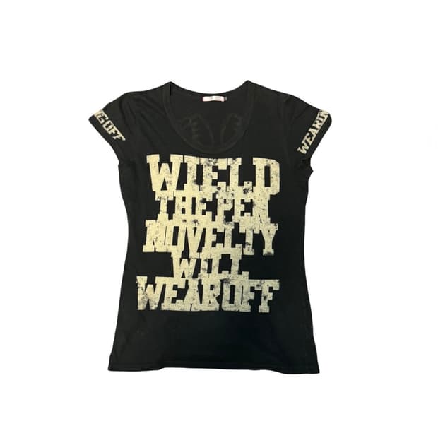 DIG DEEP Printed Design Black T-Shirt