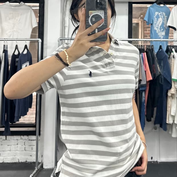 폴로 랄프로렌 스몰 포니 스트라이프 PK