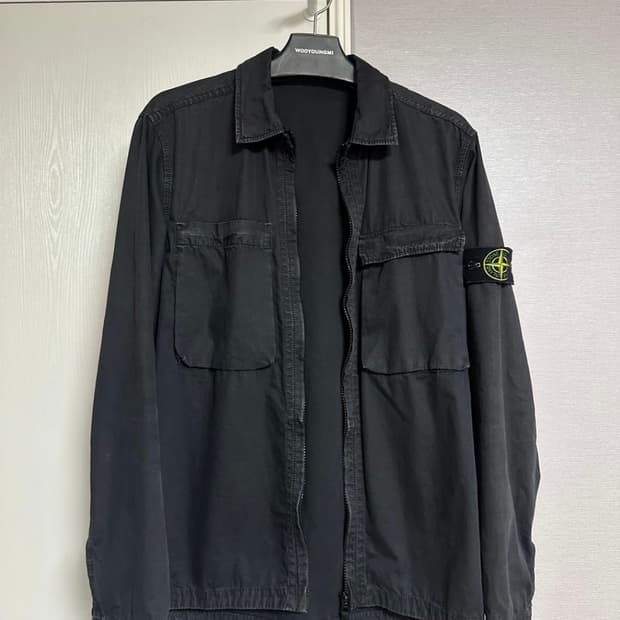 Stone Island 올드이펙트 오버 셔츠 L