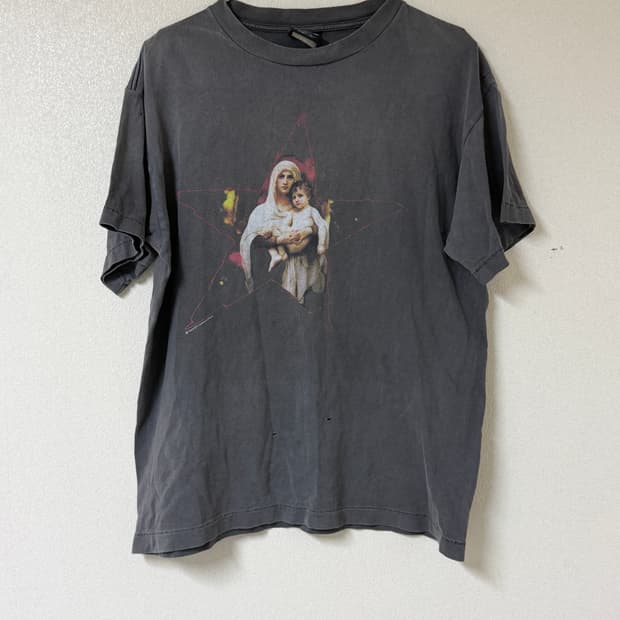 세인트미카엘 gory luxury m사이즈 반팔 티 커트코베인