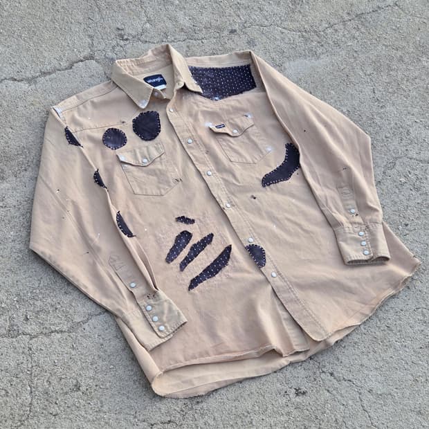 S.O/패치워크, 자수 커스텀 셔츠