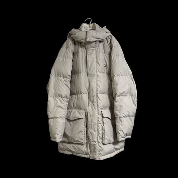 리바이스 후드 푸퍼 패딩