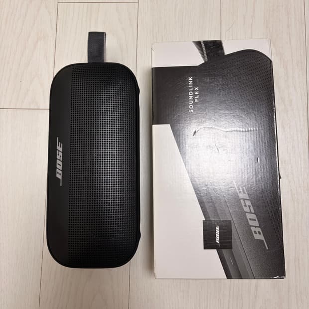 보스 사운드링크 플렉스 블랙 블루투스 스피커