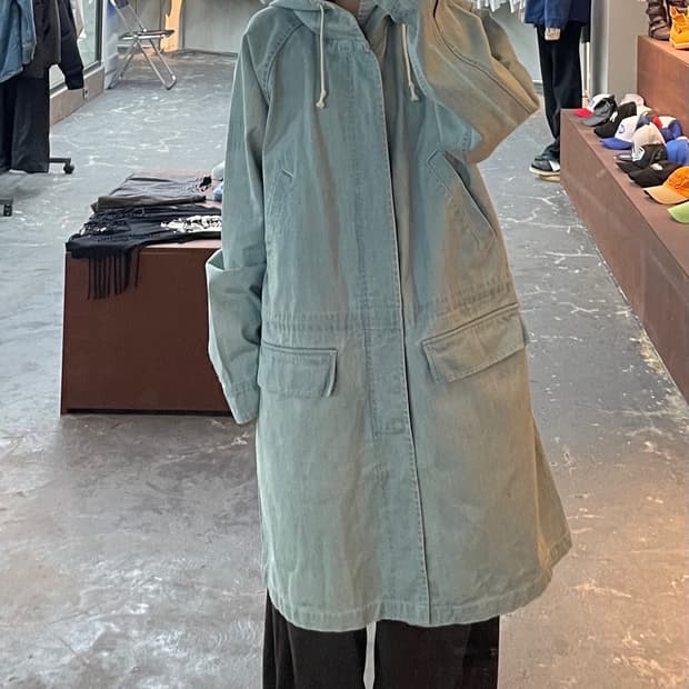 스투시 데님 파카 H1120