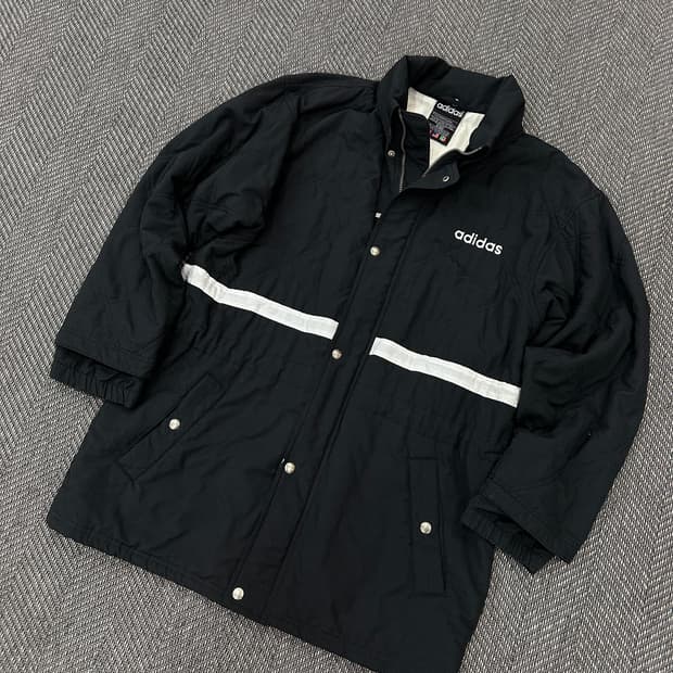 아디다스 누빔야상 L 