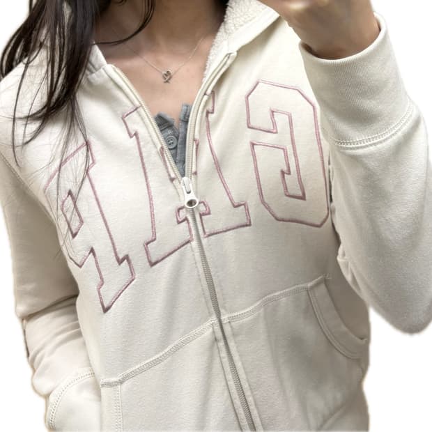 GAP 갭 쉐르파 후드집업