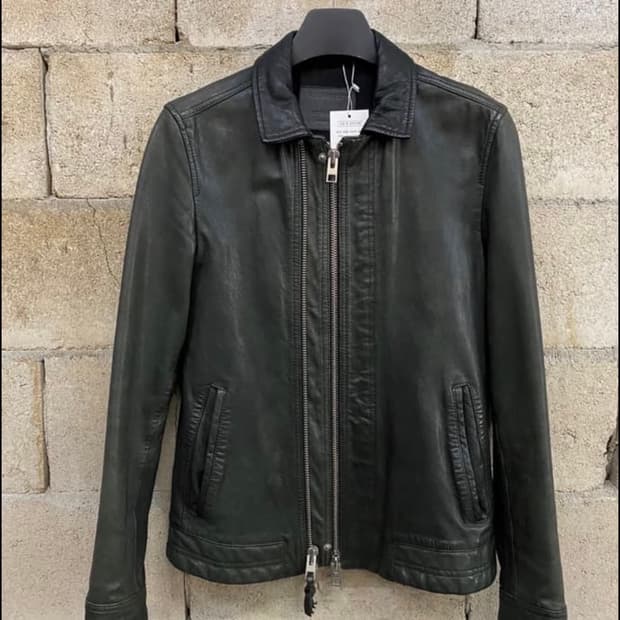 올세인츠 레더자켓 xs