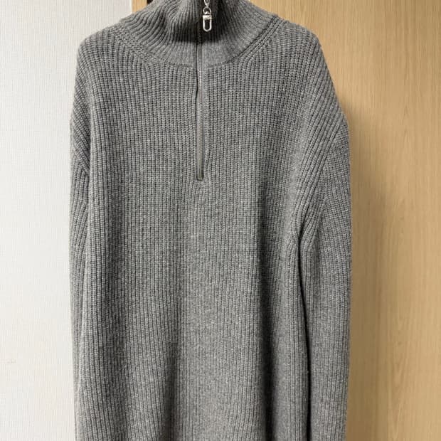 벨리에 니트 하프집업 L사이즈