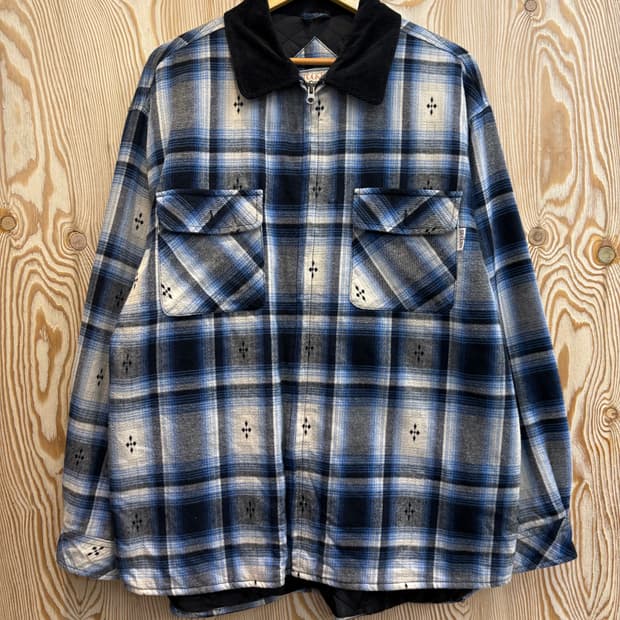 Stockton 플란넬 오리엔탈 패턴 자켓