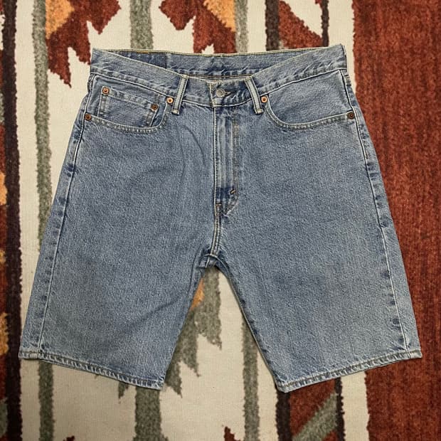 [32] Levis 리바이스 505 데님 쇼츠 숏츠 하프 청반바지 청바지