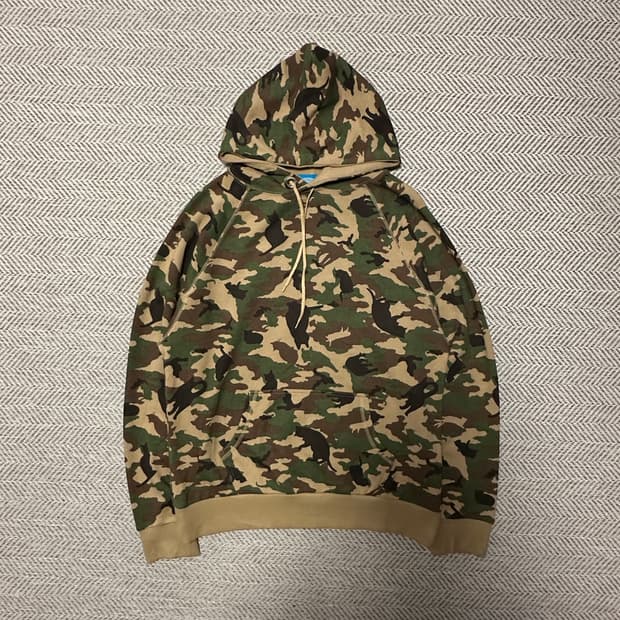 MMTS NAKANO japan beams cat camo hoodie