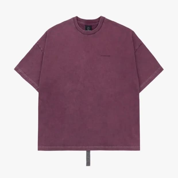 피스마이너스원 빈티지 티셔츠 #1 버건디