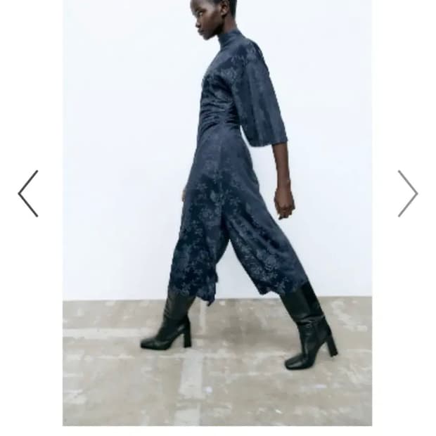ZARA 자라 모크넥 원피스 (M, 새제품)