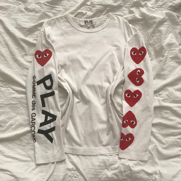 [ 할인 ] 꼼데가르송 롱슬리브